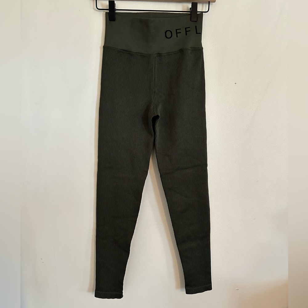 Offline By Aerie Green Leggings XS